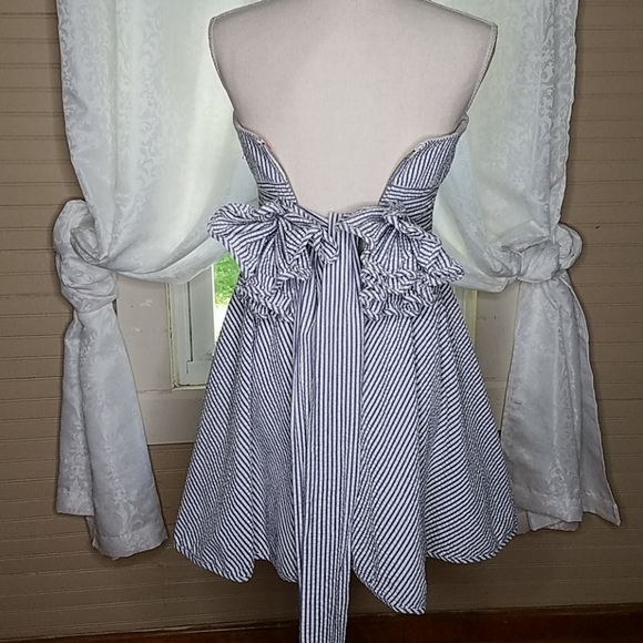 Betsey Johnson Seersucker Dress 